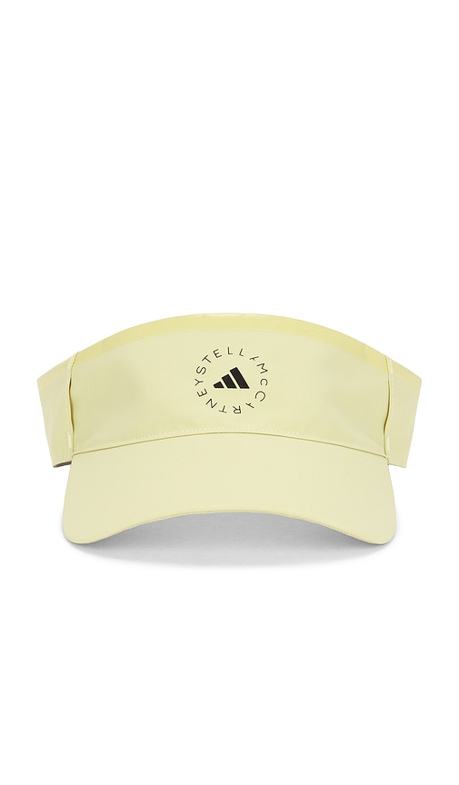 Adidas By Stella Mccartney Visor In Halo Gold & Deep Dove