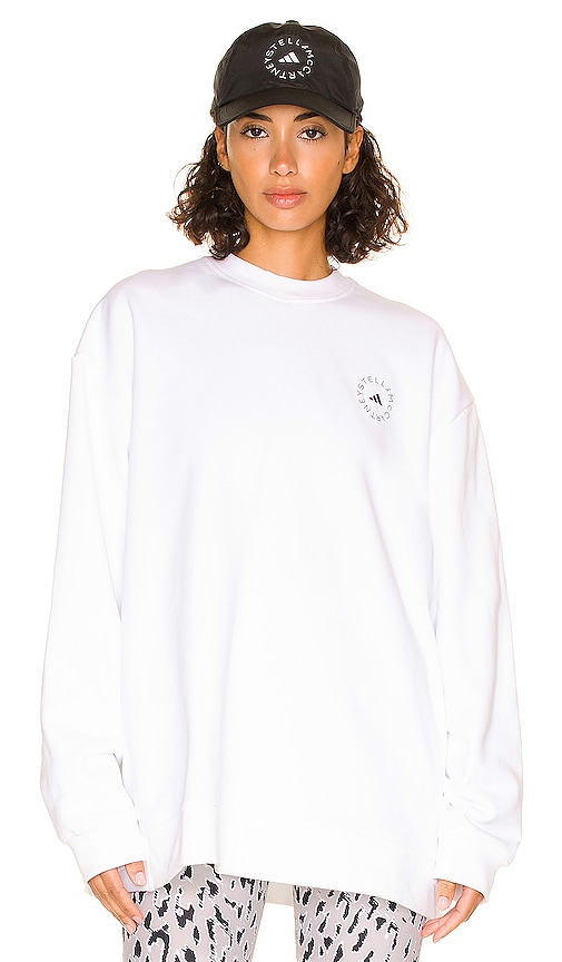 adidas by Stella McCartney Sportswear Sweatshirt in White