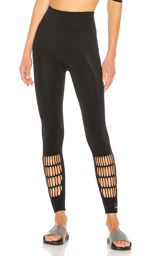 adidas warp knit tights black