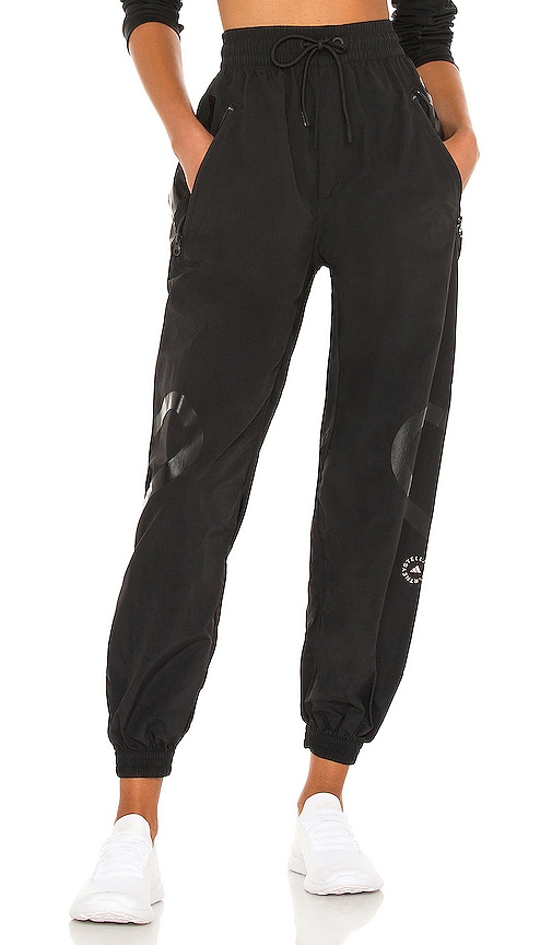 adidas by Stella McCartney ASMC Woven Pant Short in Black | REVOLVE