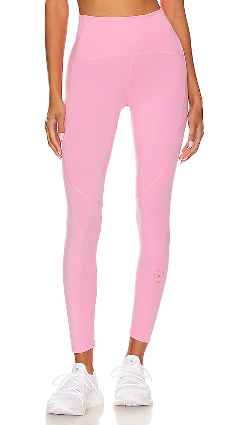 Adidas By Stella Mccartney True Strength Yoga 7/8 Tight In Semi Pink Glow