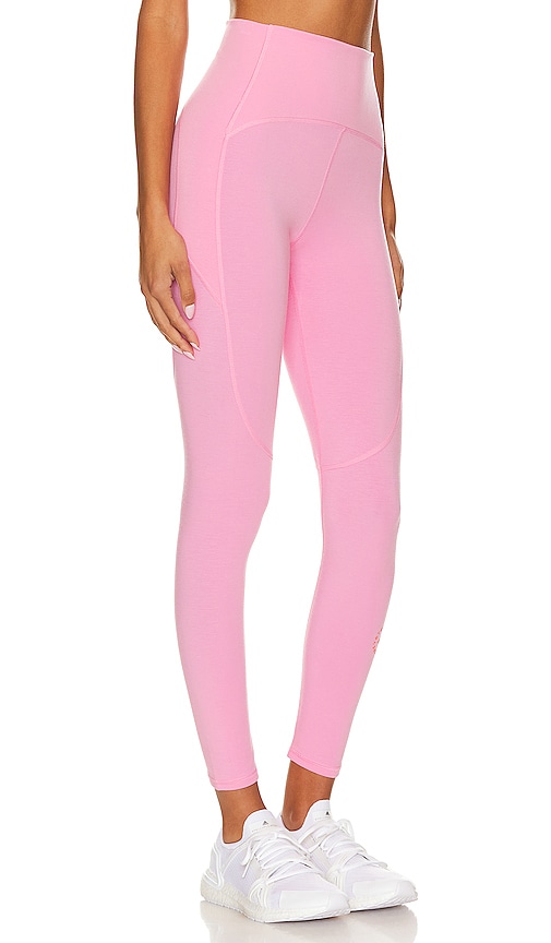 Shop Adidas By Stella Mccartney True Strength Yoga 7/8 Tight In Pink