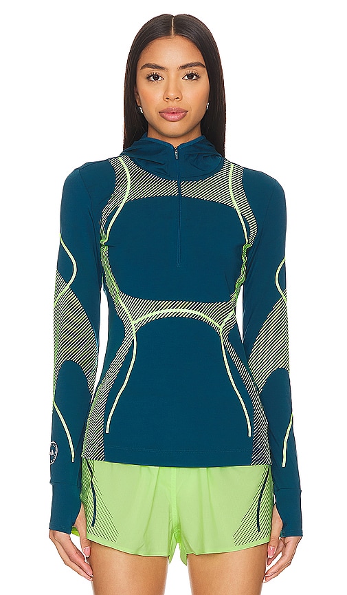 adidas by Stella McCartney True Pace Running Longsleeve Top in Tech Mineral