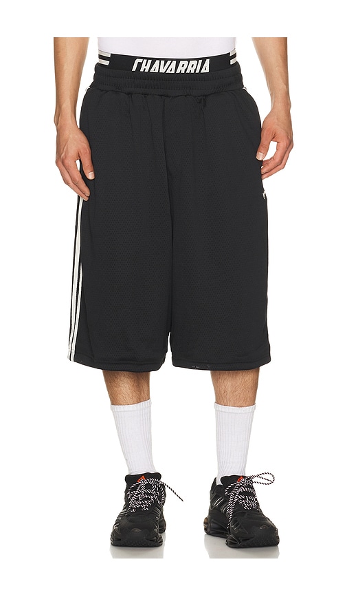 x Willy Chavarria Mesh Short in Black. - size XXL/2X (also in S, XS, M, L, XL/1X)