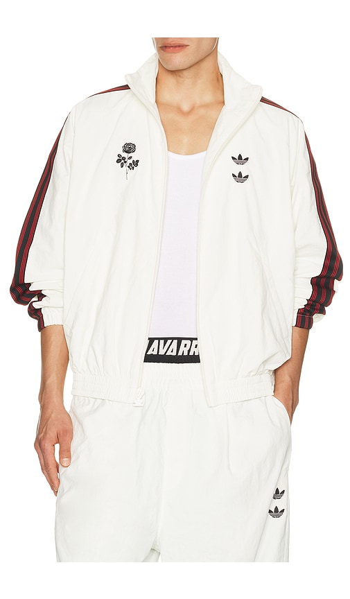 x Willy Chavarria Woven Track Jacket in White. - size XXL/2X (also in S, XS, M, L, XL/1X)