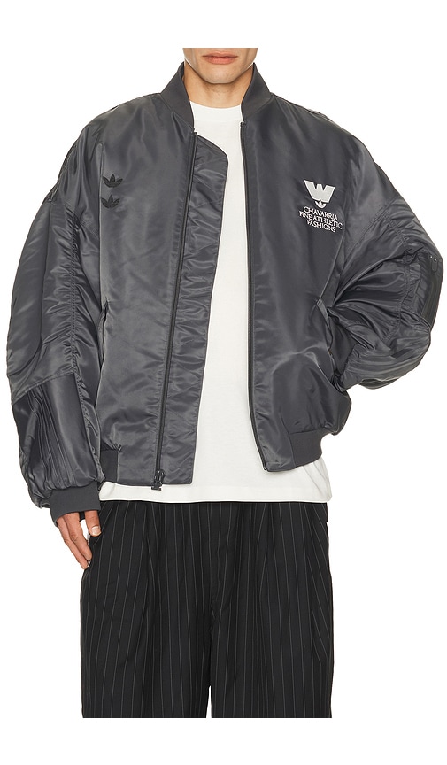 x Willy Chavarria Bomber Jacket in Black. - size XL/1X (also in S, M, L)