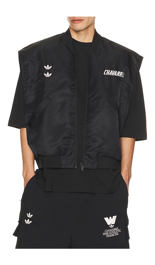 x Willy Chavarria Padded Vest in Black. - size XL/1X (also in M, L)