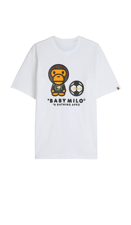 adidas Originals x Bape Graphic Tee in White | REVOLVE