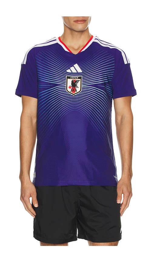 Adidas Originals Jfa Japan 26 27 Home World Cup Jersey In Blue