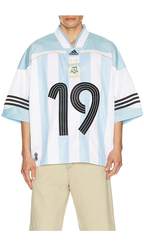 adidas Originals FLUIDE WORLD CUP en Baby Blue Taille XL1X Also en S 169 €