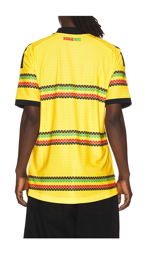  Adidas Originals Jff Jamaica 26 World Cup Jersey En Color Amarillo Talla L  (también En M, S, Xl/1x). 