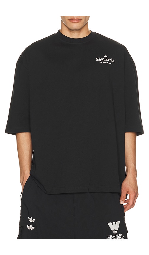 x Willy Chavarria Logo Tee in Black. - size XXL/2X (also in S, XS, M, L, XL/1X)