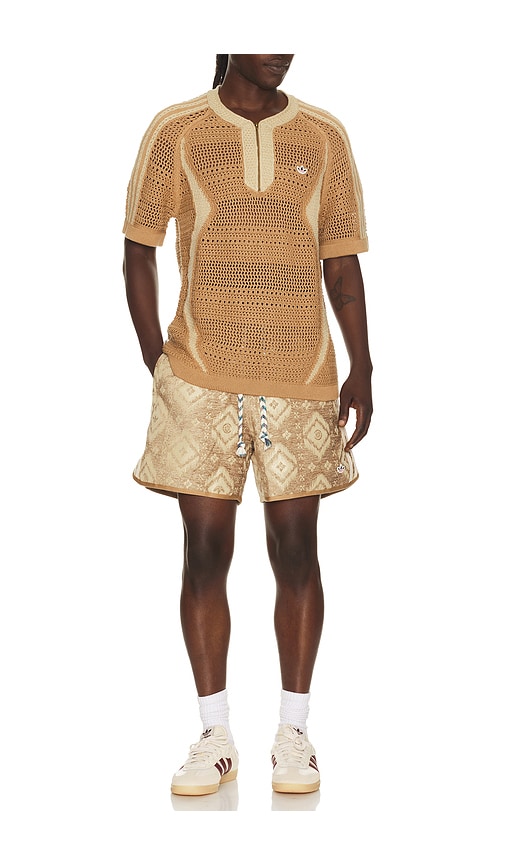  Adidas Originals Jersey-strick In Tan. Größe S. Also In M, L, Xl/1x, Xxl/2x. 