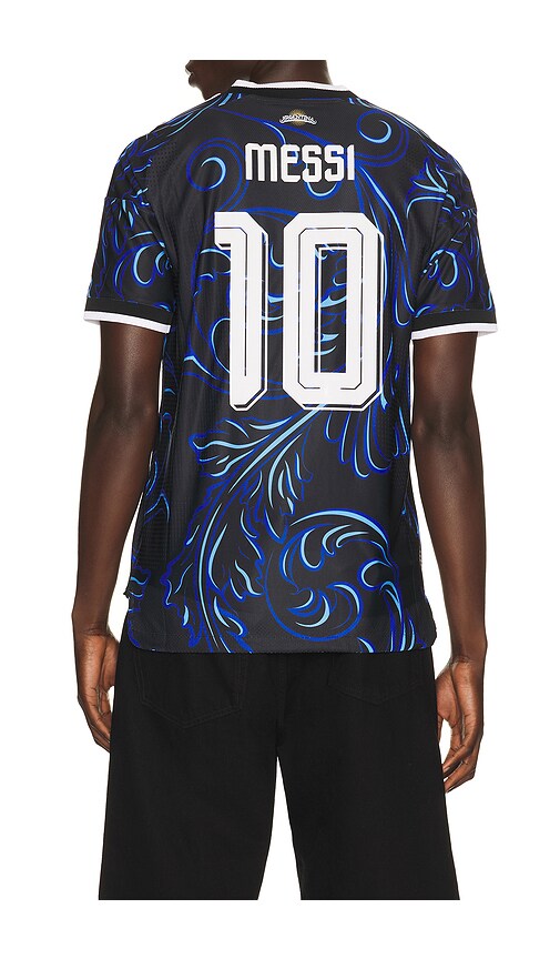  Adidas Originals Afa Argentina 26 2010 Away World Cup Jersey En Color Negro Talla M  (también En S). 