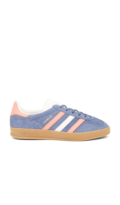 adidas Originals Gazelle Indoor Sneaker in Navy