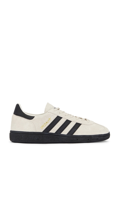 adidas Originals Handball Spezial Sneaker in Aluminum, Core Black, & Gold  Metallic | REVOLVE