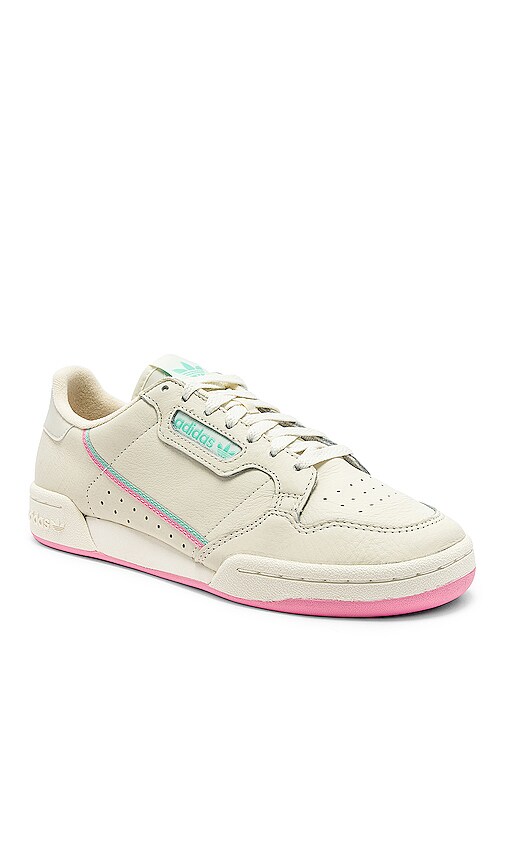 adidas continental 8 white pink