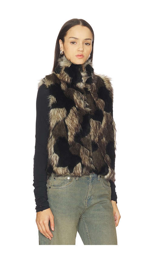 Adrienne Landau Tribeca Vest In Black