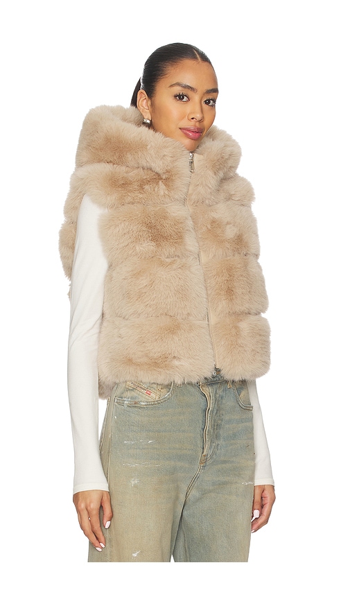 Adrienne Landau Landau Vest In Neutral