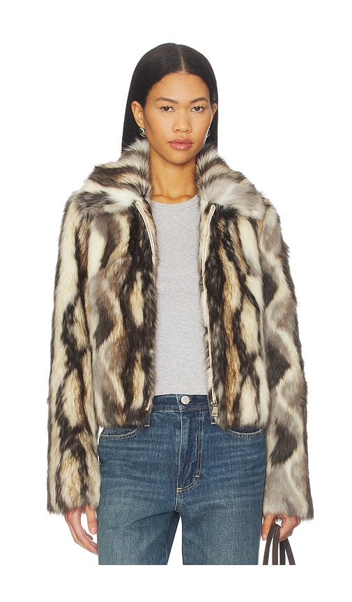 Adrienne Landau Emory Jacket In Multi