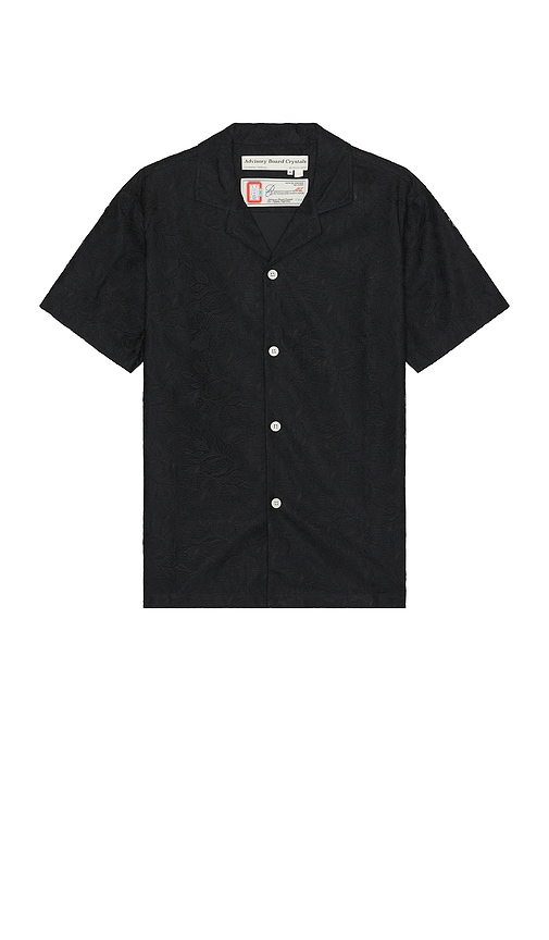 Advisory Board Crystals Pacifist Camp Shirt in Black