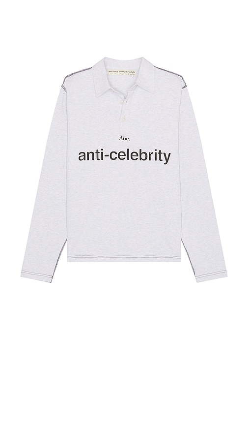 Anti-Celebrity Polo Rugby Shirt en . Taille L. Also en M - Advisory Board Crystals - Modalova