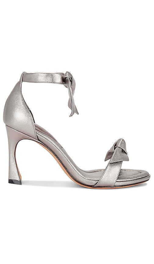 Alexandre Birman Clarita Doppia Soleta 85 Sandal in Grafite