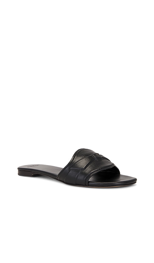 Shop Alexandre Birman Padded Clarita Slide Sandal In Black