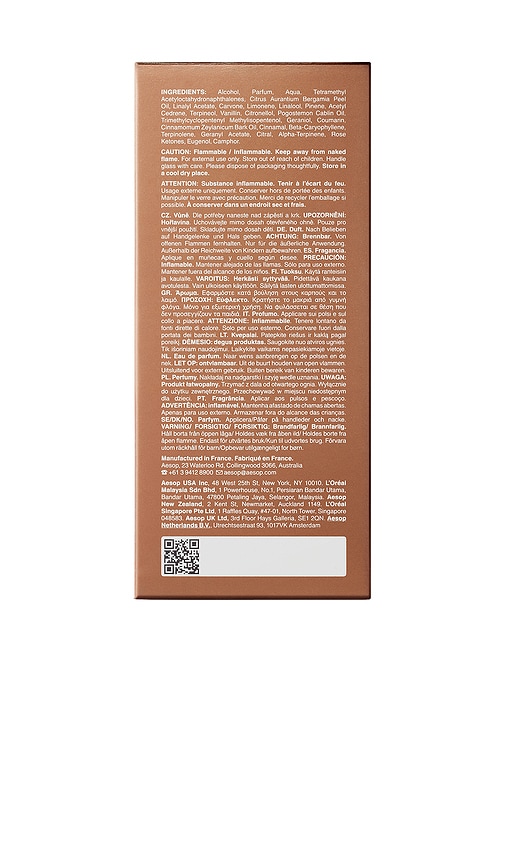 Aesop Above Us, Steorra Eau De Parfum