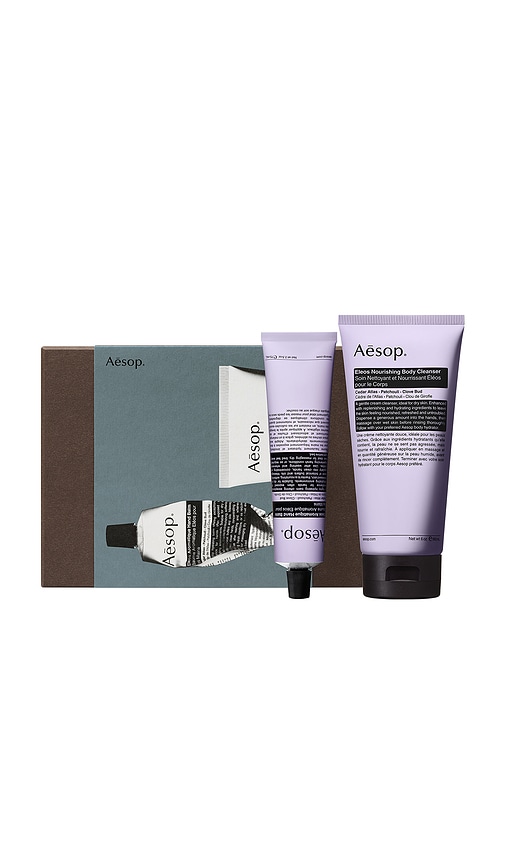 Aesop Shower Room Serenades Hand And Body Duo In Purple