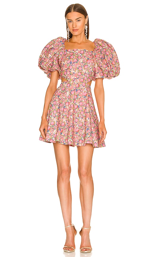 Aureta. Ada Mini Dress in Candy Crush
