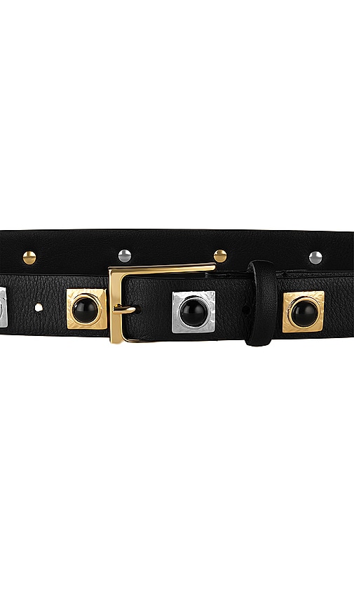 Shop Aureum X Revolve Studded Belt In Black & Two Tone