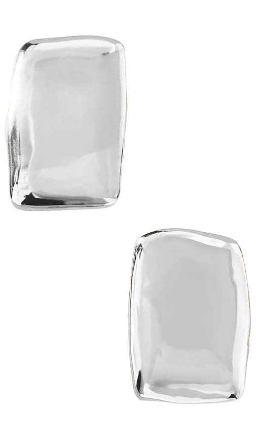 AUREUM Cait Reflective Earrings in Silver