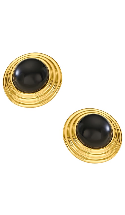 AUREUM Darcy Stud Earrings in Gold