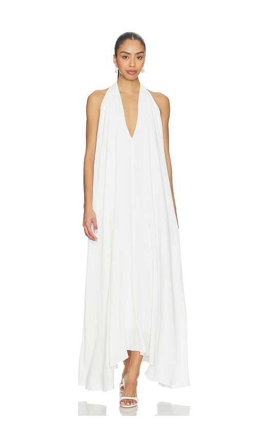 White Halter Dress Maxi - Free Shipping & Returns | REVOLVE