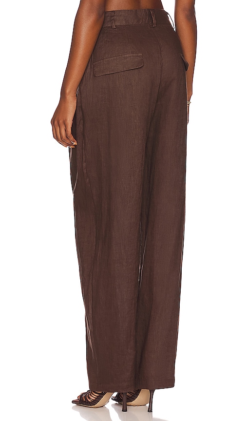  Aexae Hose Linen In Brown. Größe Xs. Also In S, Xl. 