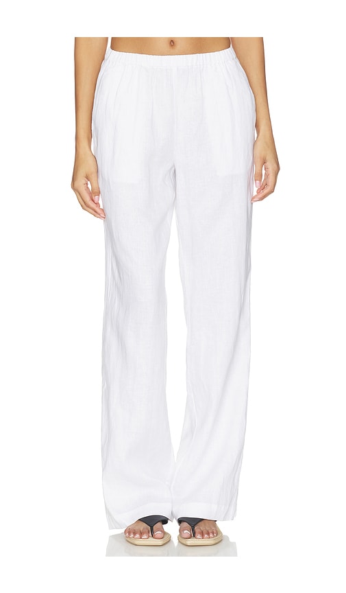 AEXAE Linen Low Waist Day Pant | Thumbnail 3