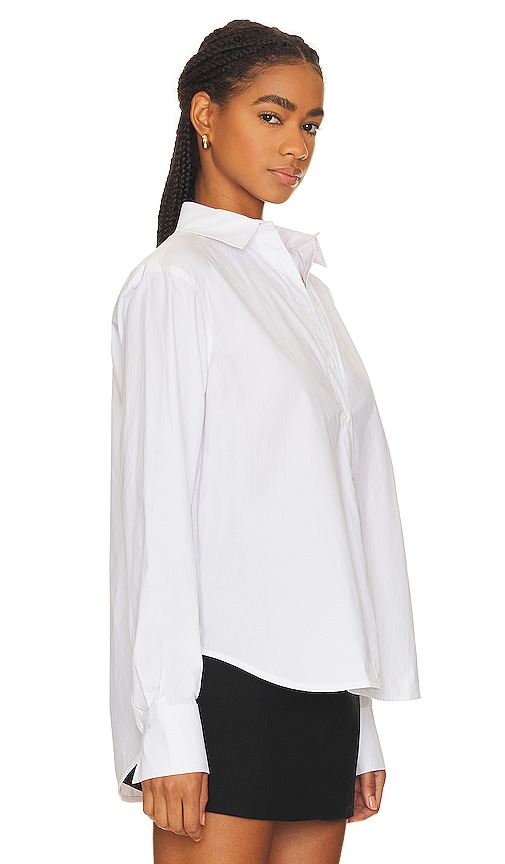Shop Aexae Slim Fit Shirt In White