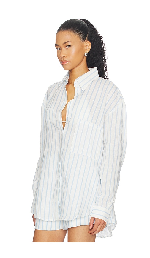  Aexae Hemd Linen Woven In White. Größe Xxs. Also In Xs, S. 