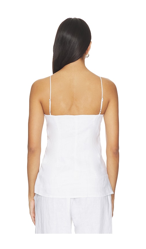  Aexae Oberteil Aus Leinen In White. Größe Xs. Also In S, M, L. 