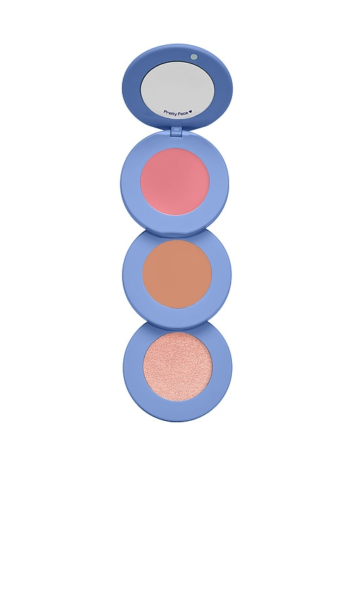Stack The Odds Blush, Bronzer & Highlighter Trio in Sassy Pants