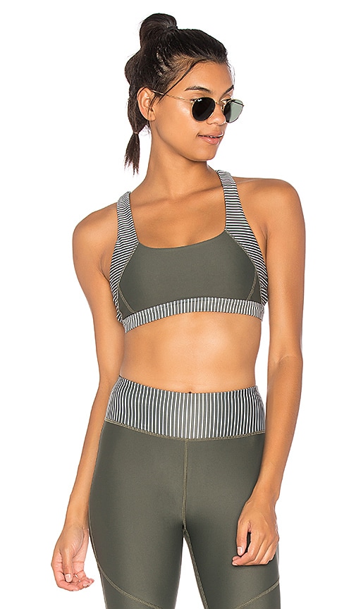 olive sports bra