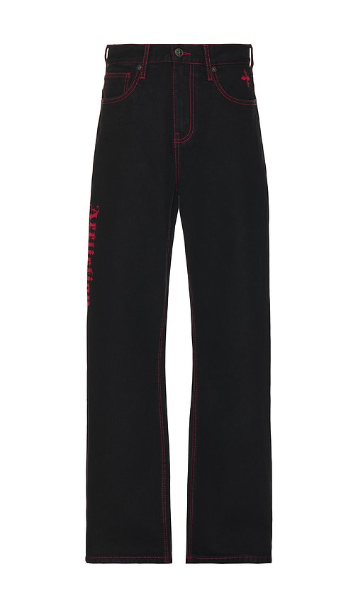 Af Wings Jeans in Undone Black in . Size 34 - Affliction - Modalova
