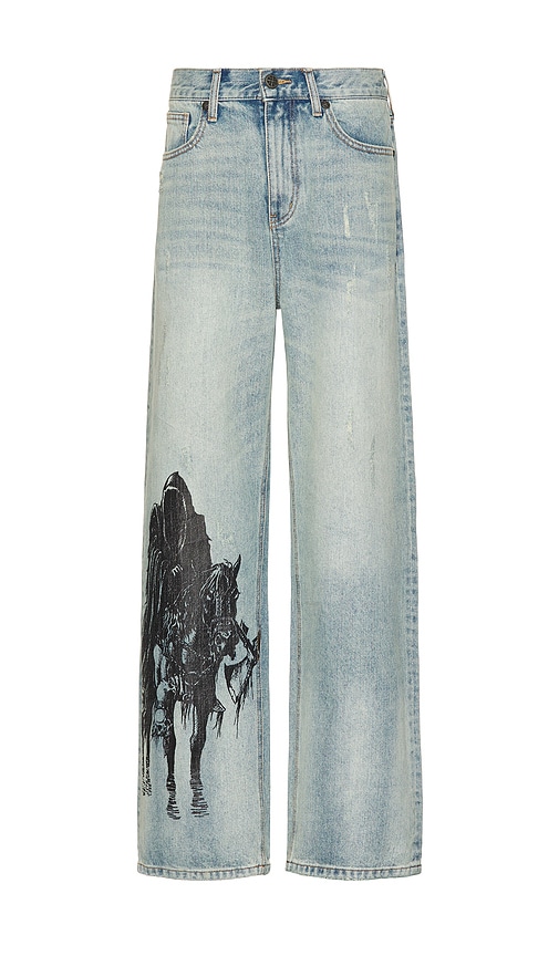 Binded Wide Leg Jeans in . Size 36 - Affliction - Modalova