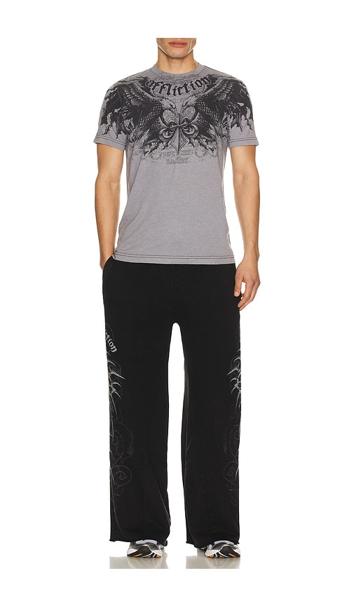  Affliction Shirt In Grey. Größe S. Also In Xl/1x, L. 