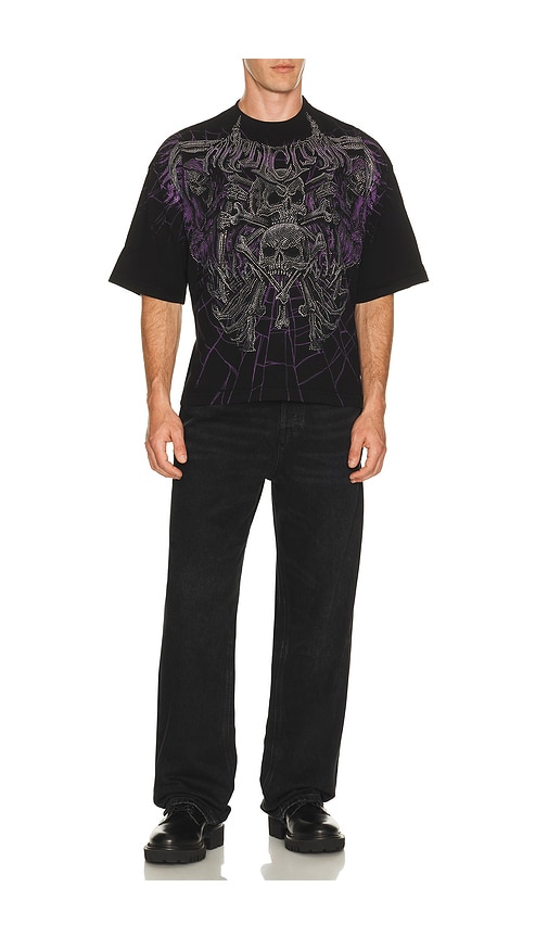  Affliction Shirt Darkness Falls In Black. Größe S. Also In M, L, Xl/1x. 