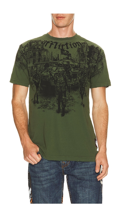Affliction Ghost Army Short Sleeve Tee