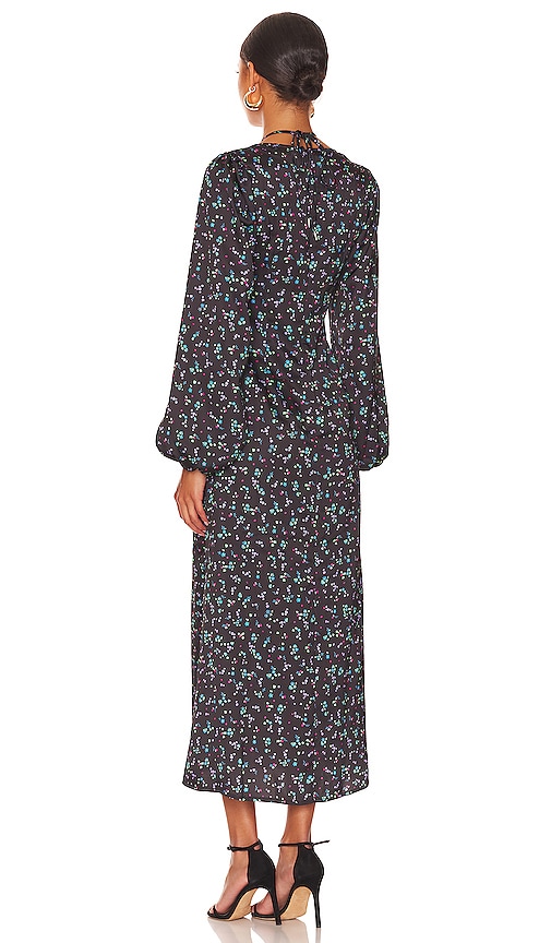  Afrm Kleid Portia In Black. Größe Xxs. Also In Xs. 