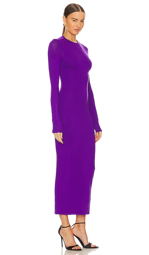 Shop Afrm Juniper Maxi Dress In Purple