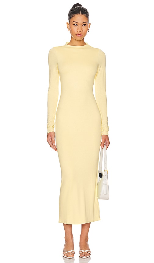 Juniper Dress in Yellow. - size 1X (also in 2X, 3X, L, M, S, XL, XS, XXS) - AFRM - Modalova